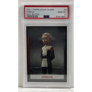 Star Wars 2021 Topps Omega Bad Batch #9 PSA 10 CERT#65819821